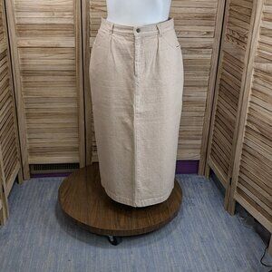 Willowbend VINTAGE Beige Skirt Size 16